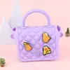 Nueva Bolsa de Niño Oso de Fresa, Bolso Cruzado al Hombro, Riñonera para Niñas, Atuendo Lindo de Princesa, Billetera Portátil