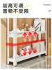 Estante Puerta Estante de Almacenamiento Trasero Montado en Pared 20cm Estante de Almacenamiento para Espacios Estrechos Simple Gabinete Lateral Estrecho de Pie para Baño