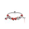 Pulseira panjiaduo europeia e americana transfronteiriça nova série de Natal pulseira criativa de personalidade que combina com tudo pulseira de cobre joia