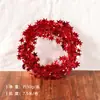 Fita de guirlanda pentagrama de arame 7,5mm Pingente de Natal Decoração de Natal Fabricante DIY