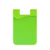 Suporte de cartão de silicone para celular porta-cartão cartão de banco cartão de ônibus adesivo traseiro preguiçoso para celular fábrica direta Promoção de Presente adesivo de cartão