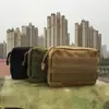 Bolsa Tática para Ferramentas EDC 600D ao Ar Livre Porta-Moedas Bolsa para Celular Bolsa de Acessórios Bolsa para o Dia a Dia Bolsa Quadrada Pequena 4X6