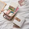 Bolsa de Monedas para Mujer con Hebilla Estilo Japonés de Gatito Simple y Linda con Asa, Billetera Corta Multifuncional y Porta Tarjetas