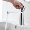 Grifo de Latón para Lavabo de Baño Blanco Personalizado para el Hogar Altura Aumentada para Baño Encimera de Lavabo Grifo Espantapájaros