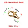 Broche de Langosta de Alta Calidad Fácil de Abrochar 10-35 mm Broche de Langosta de Aleación de Zinc Broche de Unión para Joyería Hecha a Mano DIY