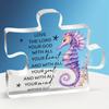 Transfronterizo Nuevo Día de San Valentín Acrílico Transparente Curva Regalo Día de la Madre para Amigos Decoraciones de Escritorio