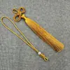 Colgante Conmemorativo de Xiangfei con Nudo de la Paz + Borla de Doble Nudo de Oreja 12cm Borla Insignia Acrílica Colgante Decoración Hecha a Mano