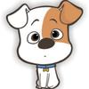 Broche de Perro Lindo Insignia Acrílica Accesorio para Ropa Pin Joyería Pegatina para Funda de Teléfono Personalizable