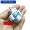 Mini Generador DC de Manivela y Viento de Alta Potencia 5-48V Tecnología Digital Experimento de Pequeña Producción DIY