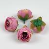 Botões de Rosa Simulados de 3,5cm Materiais para Guirlanda Artesanal DIY Botões de Flor Retro Europeu Caixa de Doces ao Ar Livre Caixa de Presente Flores