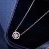 Collar Estrella Dongdaemun estilo coreano Simple Elegante Colgante de Zircón Cadena Clavícula Diseño para Mujer Regalo Nicho Lujo Ligero