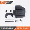 Accesorios para motosierra HUS 394 395 394XP 395XP conjunto de silenciador 503711305 tubo de escape chimenea