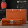 Caja de Madera Retro Ladrillo de Té Pu'Er Medio Jinyi 0.5 kg Caja de Embalaje para Té Negro Anhua Caja de Regalo Vacía para Té Lata de Té al por Mayor