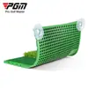 Pgm Almohadilla de Golpeo para Golf de Interior con Caja para Tees, Suela de Goma Blanda Inodora, Ventosa, Swing y Corte