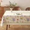 Mantel Serie Primavera y Verano Impermeable y Resistente al Calor Estilo Lujo Ligero Tela Cubierta Rectangular para Mesa de Comedor Ins Mantel para Mesa de Comedor Chenilla Mantel para Mesa de Café