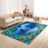 Alfombra de Piso Impresión 3D Dibujos Animados Cocina Recibidor Linda Alfombra para Pies Felpudo Sala de Estar Dormitorio Mesa de Centro Alfombra de Noche