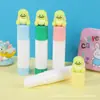 Pegamento sólido de dibujos animados con tapas de patrón personalizable, adecuado para manualidades infantiles en jardines de infancia, barras de pegamento de alta viscosidad para bricolaje