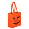 Bolsa de Fieltro para Dulces de Halloween Nueva Bolsa de Decoración para Fiesta Infantil Bolsa de Fieltro con Cara Divertida de Calabaza