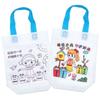 Bolsa de Grafitis No Tejida Bolsa de Clasificación de Basura DIY Material para Bolso de Mano de Producción Pintado a Mano para Niños