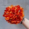 Simulación de hortensia de lijado simple para auditorio de bodas, fila de flores, material para decoración de hoteles y hogares, accesorios de tiro, adornos.