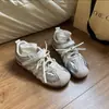 Zapatillas de entrenamiento alemanas plateadas para mujer, nuevos zapatos de verano 2026, zapatos Mary Jane estilo ballet súper populares para mujer, zapatos casuales, zapatillas
