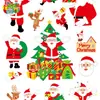 Adesivos de Vidro de Natal Requintados Removíveis Adesivos Elétricos Estáticos Combinação de Natal Adesivos de Janela Decorações de Natal 2023 Novo