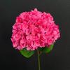 Hortensia de una sola rama, simulación de flor, para el hogar, la habitación, el comedor, la mesa, adornos, boda, vestido suave, flor falsa, flor decorativa, simulación de hortensia.