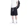 Pantalones Casuales Holgados Transfronterizos de Seda Helada, Pantalones Cortos de Cinco Puntos Transpirables de Verano para Hombre, Pantalones de Trabajo Estilo Americano