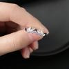 Anel lindo de zircônia doce francês para Mulheres Novo design de nicho requintado elegante versátil anel de dedo indicador de alta qualidade