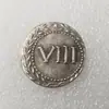 Artesanías antiguas griegas estilo 16 cobre plateado plata dólar de plata antiguo redondo plata al por mayor