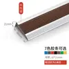 Tira antideslizante de aleación de aluminio, tira para escaleras, tira de goma, tira para peldaños, tira antideslizante, jardín de infantes, hotel, centro comercial
