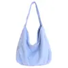 Bolso de Hombro de Lana para Otoño e Invierno para Mujer para Ir al Trabajo Bolso Tote de Gran Capacidad Versátil Retro Bolso Suave para Estudiante Universitario