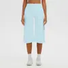 Leggings de Yoga Cepillados de Cintura Alta Pantalones de Pierna Ancha de Siete Puntos Chal Moldeador de Cuerpo Camisola Sujetador Conjunto de Cuatro Piezas