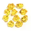 Cubitos de Hielo de Simulación Acrílicos Accesorios Siete Colores Colores Caramelo Piedras de Cristal Transparentes Irregulares No Porosos Accesorios para Joyería DIY