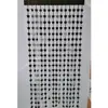 Impresión a Color Transfronteriza Gradiente Brillante Cinco Estrellas Rayas Horizontales Cortina de Lluvia de Seda de una Pieza Suministros para Fiestas Fondo Decorativo Cortina de Puerta Accesorios para Fotos