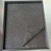 Bandeja Antiestática Plástico Negro No. 11 Caja de Rotación para Pantallas de Teléfono Móvil Bandeja Plana Industrial ESD