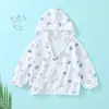 Chaqueta de Algodón Puro para Hombres y Mujeres Ropa con Protección Solar de Verano Transpirable de Malla Fina Camisa para Aire Acondicionado de Bebé Temporada Ropa con Protección Solar para Niños Bebés y Niños Pequeños