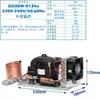 Enfriador pequeño Rainbow QD30W 220V refrigeración agua circulante compresor de microrefrigeración kit DIY