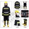 Traje de protección contra incendios certificado 14, traje de protección contra incendios para bomberos 17, traje de extinción de incendios c, traje de protección contra incendios con aislamiento térmico, traje 3