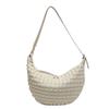 Bolso de Axila Nicho Francés de Alta Gama para Mujer 2024 Nuevo Bolso Media Luna de Algodón Burbuja Bolso Bandolera de Hombro a la Moda