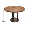 Tienda de Fideos de Moda con Temática de Restaurante, Restaurante de Té, Cocina Japonesa, Tienda de Snacks, Juego de Mesa y Sillas, Sofá de Cabina de Madera Maciza Comercial