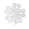Clip de sellado de globo de látex con forma de ciruela, clip de plástico en forma de H, clip en forma de V, accesorios para globos de decoración para bodas.