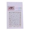 Maquiagem de palco diamante maquiagem de olhos lantejoulas glitter diamante adesivo de diamante lágrimas de rosto diamante rosto infantil maquiagem maquiagem jóias unha adesivo de água