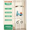 Estante de Almacenamiento para Coches de Juguete Infantiles Sala de Estar Hogar de Pie Sin Taladro Estante para Patineta Bicicleta