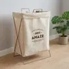 Cesta de Tela para Ropa Sucia Hogareña para Ropa Sucia Baño Sucio Baño Sucio Linda Dormitorio Cesta de Almacenamiento Plegable Cesta de Lavandería