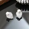 Oferta especial: Estilo Sencillo, Exquisitos Pendientes de Perla Incrustados con Diamantes Vintage para Mujer, Nuevo Diseño de Nicho de Lujo Ligero, Exquisitos, Modernos y Versátiles