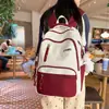 Nueva Mochila Escolar para Chica Estilo Universitario Versión Coreana Femenina Estudiante de Preparatoria Estudiante de Secundaria Mochila de Viaje de Gran Capacidad Mochila para Hombre