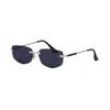 Óculos de Sol Sem Aro Quadrados Moda Europeia e Americana 2026 para Homens, Personalidade, Tendência Outdoor, Óculos de Sol com Proteção Solar para Homens, Transfronteiriço