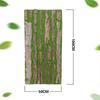 Bajante de corteza artificial paquete decorativo pilar tubería de calefacción cubierta flor artificial ratán árbol artificial interior planta de balcón