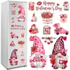 Bestseller transfronterizo decoración del Día de San Valentín imanes para refrigerador imanes para puerta de garaje decoración magnética navideña para el hogar ambiente de fiesta